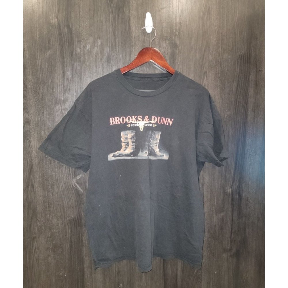 Brooks and Dunn 2008 tour t shirt no tag about sz men's xl